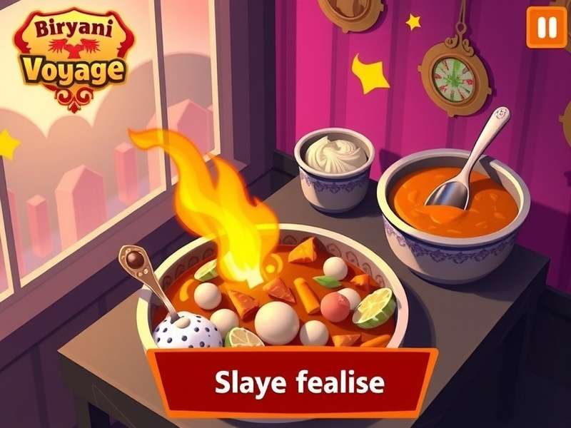 Biryani Voyage Game Screenshot